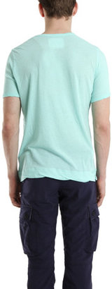 V::room Men's Slit Neck T-Shirt