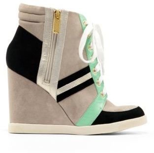 Jessica Simpson Lexia Color-Block Wedge Sneakers