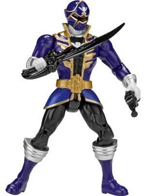 Power Rangers Super Megaforce Blue Ranger Figure.