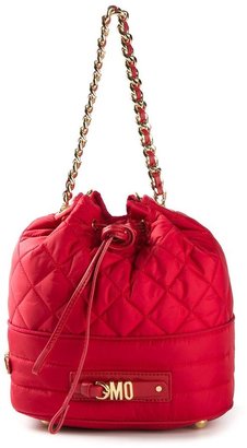 Moschino quilted duffle bag