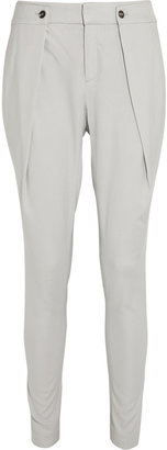 Helmut Lang Folded twill tapered pants