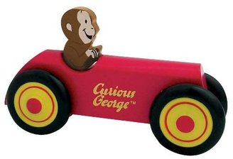 Schylling Curious George Wooden Car