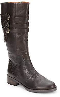 Gentle Souls Best Seat Tall Leather Boots/Brown