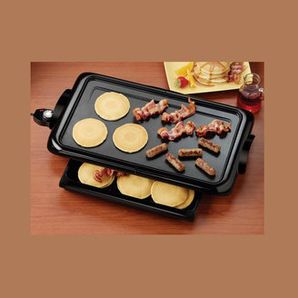Nostalgia Electrics Griddle with Warming Drawer