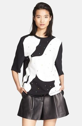 3.1 Phillip Lim Poodle Graphic Oversized Tee