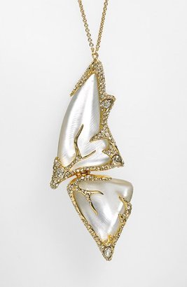 Alexis Bittar 'Lucite® - Jardin Mystère' Long Butterfly Pendant Necklace