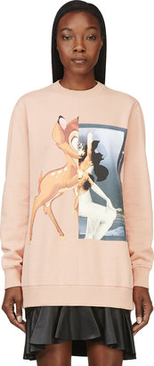 Givenchy Peach Bambi Graphic Sweatshirt