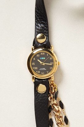 La Mer Gilt Noir Wrap Watch