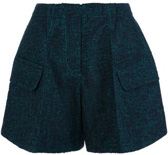 Carven tweed shorts