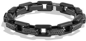 David Yurman Royal Cord Link Bracelet with Rubies