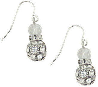 Cezanne Crystal Ball Drop Earrings