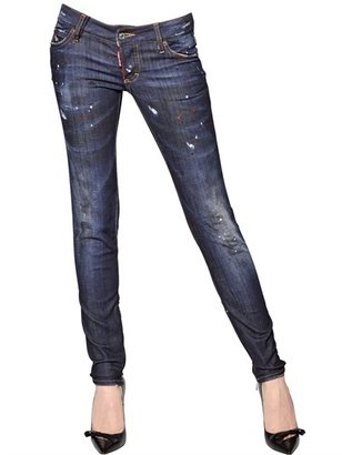 DSquared 1090 Dsquared - Skinny Stretch Cotton Denim Jeans