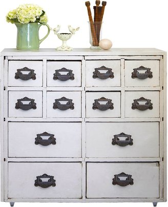 House of Fraser 1Wall Retro Trompe l`Oeil drawers décor sticker