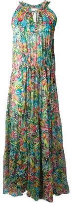 Emamo floral print maxi dress
