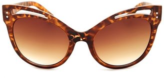 Steve Madden Oversized Cutout Sunglasses