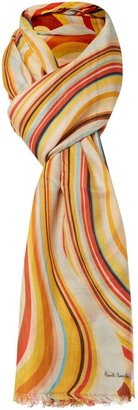 Paul Smith Modal swirl scarf