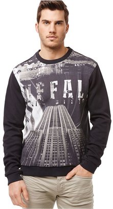 Buffalo David Bitton Facloy Cityscape Sweatshirt