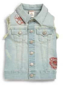 True Religion Toddler's & Little Girl's Leah Denim Vest