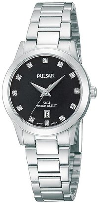 Pulsar Stainless Steel Ladies Watch