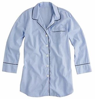 J.Crew Nightshirt in end-on-end cotton