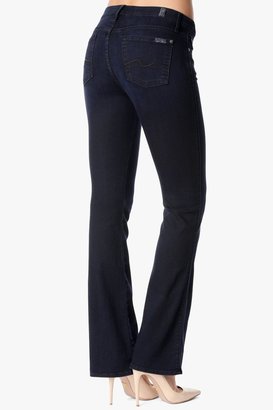 7 For All Mankind Kimmie Bootcut In Lilah Blue Black