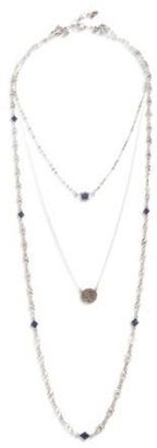 Lucky Brand Lucky Layers Evil Eye Layered Necklace