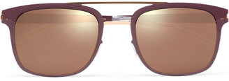 Mykita Hunter Matte Stainless Steel Sunglasses