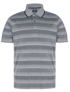 Blue Harbour Soft Touch Striped Polo Shirt