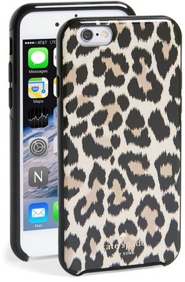 Kate Spade 'leopard ikat' iPhone 6 case