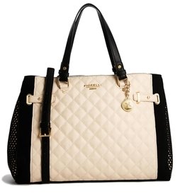 Fiorelli Reagan Large Tote Quilted Bag - White