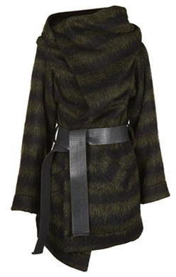 Vivienne Westwood Anglomania Talik Stripe Wool Coat