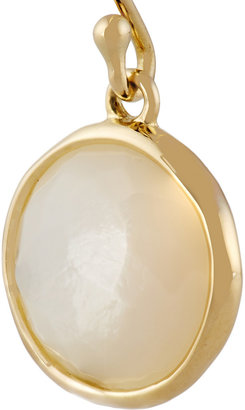 Ippolita Mini Lollipop 18-karat gold mother-of-pearl earrings