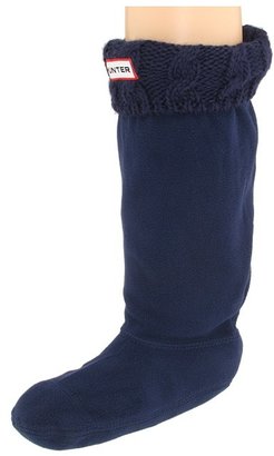 Hunter Cable Cuff Welly Sock (Toddler/Little Kid/Big Kid)