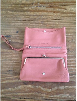 Sonia Rykiel Beige Leather Clutch bag