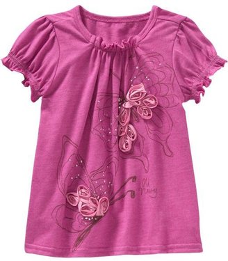 Old Navy Ruffle-Neck Graphic Tees for Baby