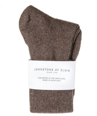 Johnstons Ribbed Socks