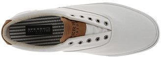 Sperry Striper CVO Salt-Washed Twill (White) Men's Lace up casual Shoes
