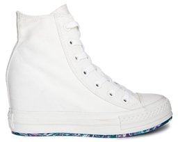 Converse Chuck Taylor All Star Wedge White Trainers - White