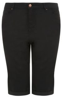 New Look Inspire Black Knee Length Shorts