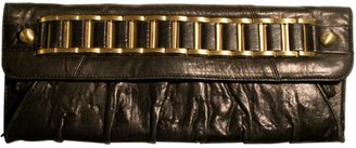 Steve Madden Black Leather Clutch bag