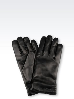 Giorgio Armani Napa Leather Glove