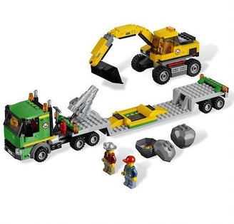 Lego 4203 Excavator transport truck