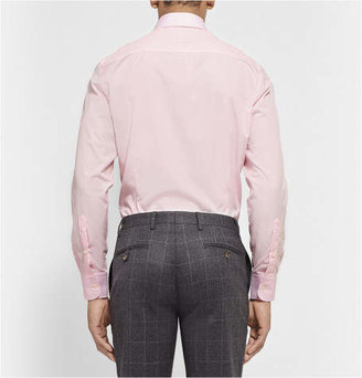 Hackett Pink Mayfair Slim-Fit Cotton-Poplin Shirt