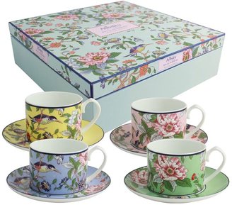 Aynsley Pembroke 4 regal cups and saucers