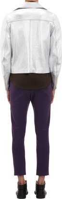 Brady Acne Studios Cropped Trousers - PURPLE