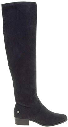 Blink Over The Knee Black Flat Boots