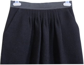 3.1 Phillip Lim Black Wool Skirt