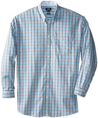 Cutter & Buck Men's Big-Tall Long Sleeve Spring Hill Plaid Shirt