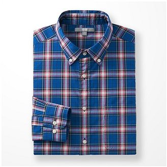 Uniqlo MEN Extra Fine Cotton Broadcloth Check Long Sleeve Shirt