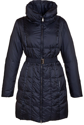 Geox Puffy Collar Quilted Coat